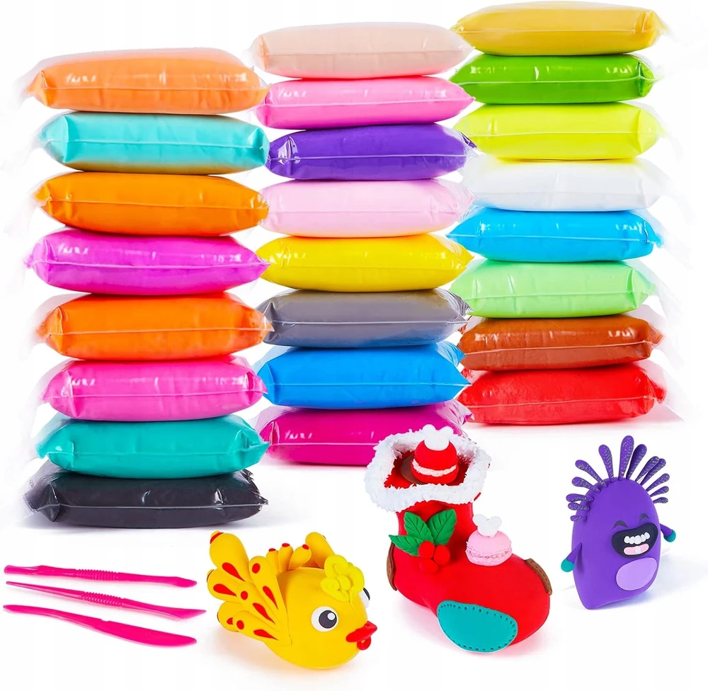 PUTO PLASTIC PASTA PUTO PLASTICINAS 24 VNT