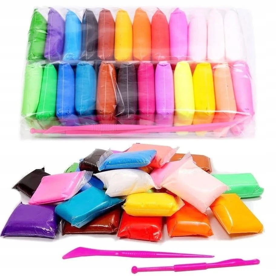 PUTO PLASTIC PASTA PUTO PLASTICINAS 24 VNT