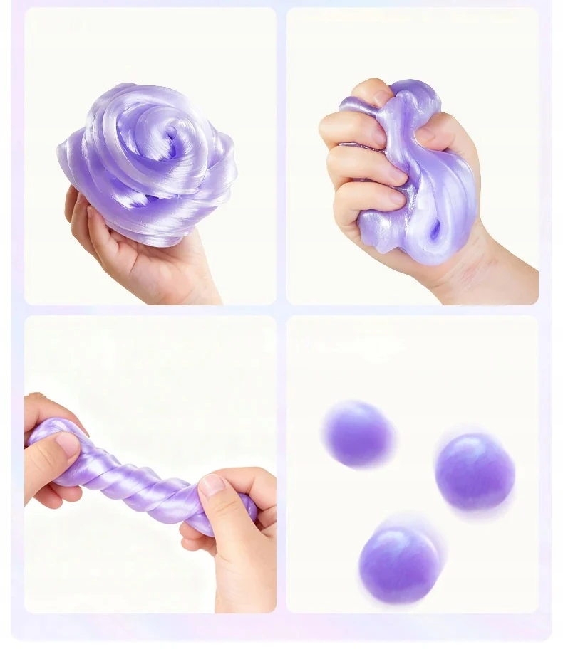 Putty mideer sensorinių perlų masė Gniotek – Violetinė