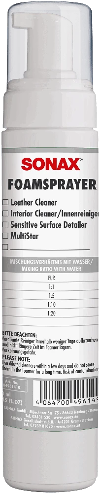 SONAX Putų purkštuvas, 250ml 496141