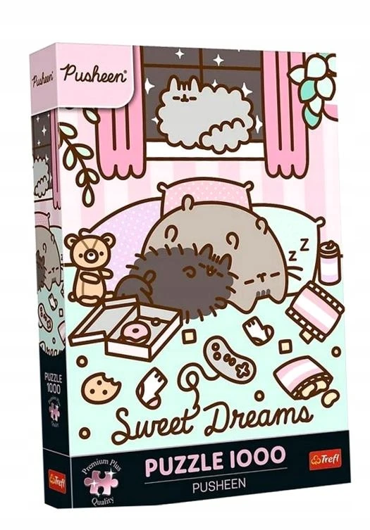 Trefl Dėlionė 1000 vnt. - Pusheen the cat