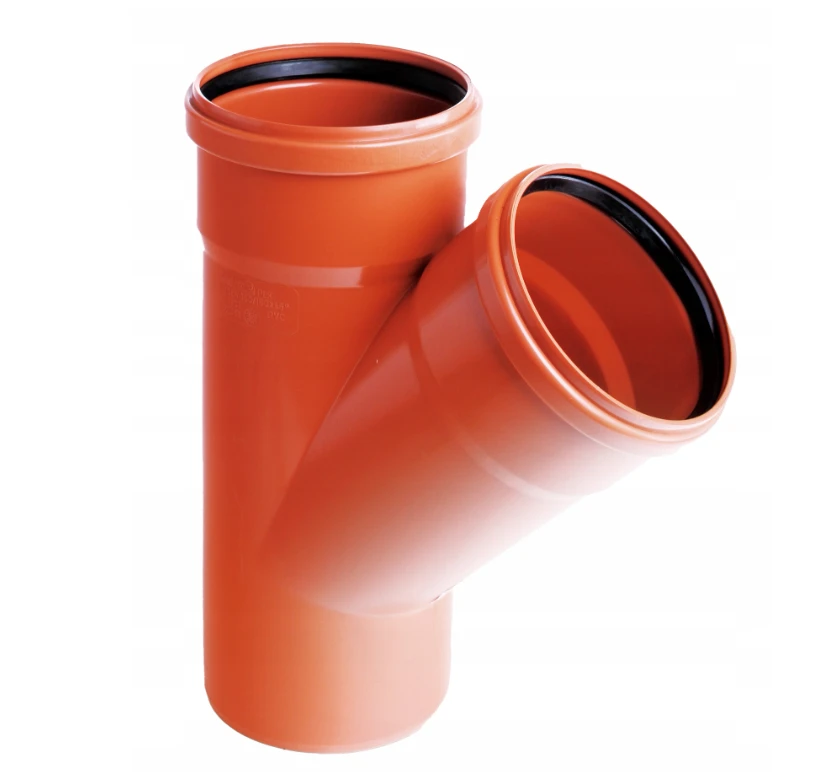PVC lauko kanalizacijos alkūnė PIPELIFE, DN160 x 45°