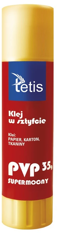 PVP klijų lazdelė 35g. BG100-D (12 vnt.) - Tetis