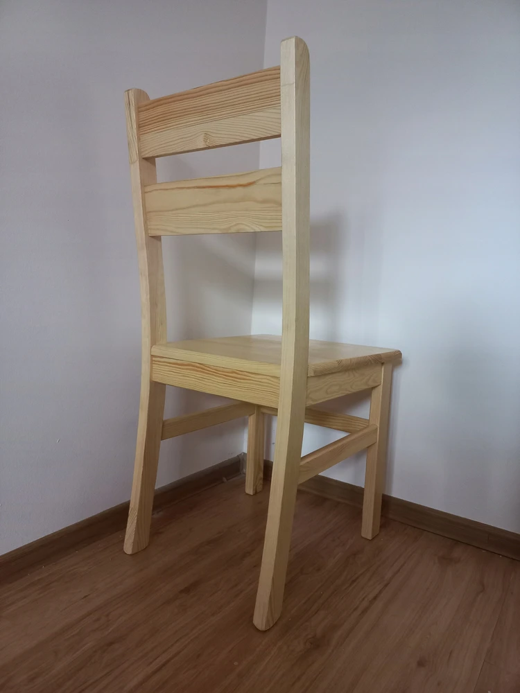 Pwood MEDINĖ KĖDĖ, pušies spalvos, horizontali PF