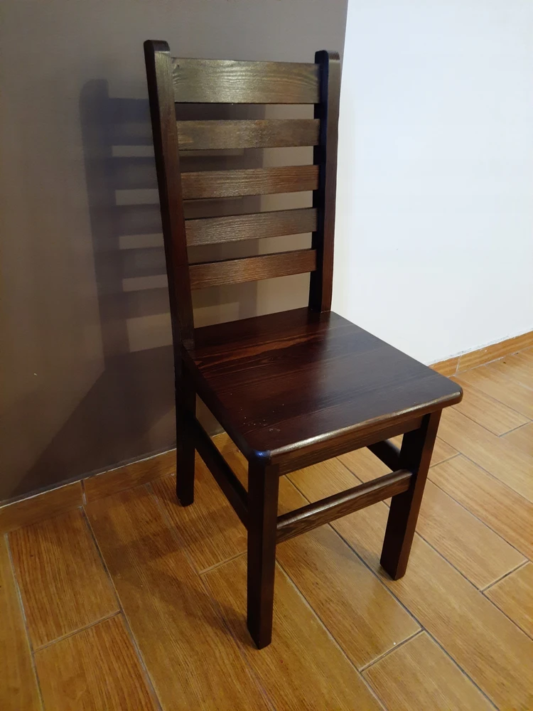Pwood MEDINĖ KĖDĖ, riešuto spalvos, horizontali DH