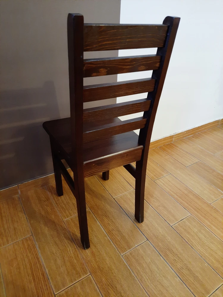 Pwood MEDINĖ KĖDĖ, riešuto spalvos, horizontali DH