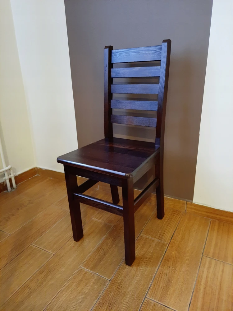 Pwood MEDINĖ KĖDĖ, riešuto spalvos, horizontali DH