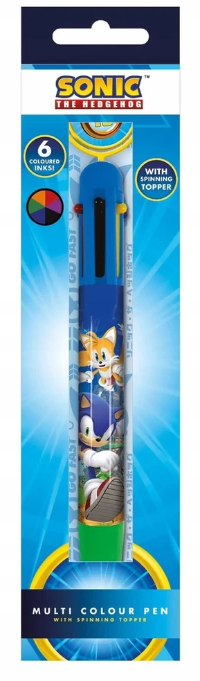 Pyramid Daugiaspalvis rašiklis Sonic The Hedgehog vaikams