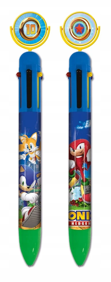 Pyramid Daugiaspalvis rašiklis Sonic The Hedgehog vaikams