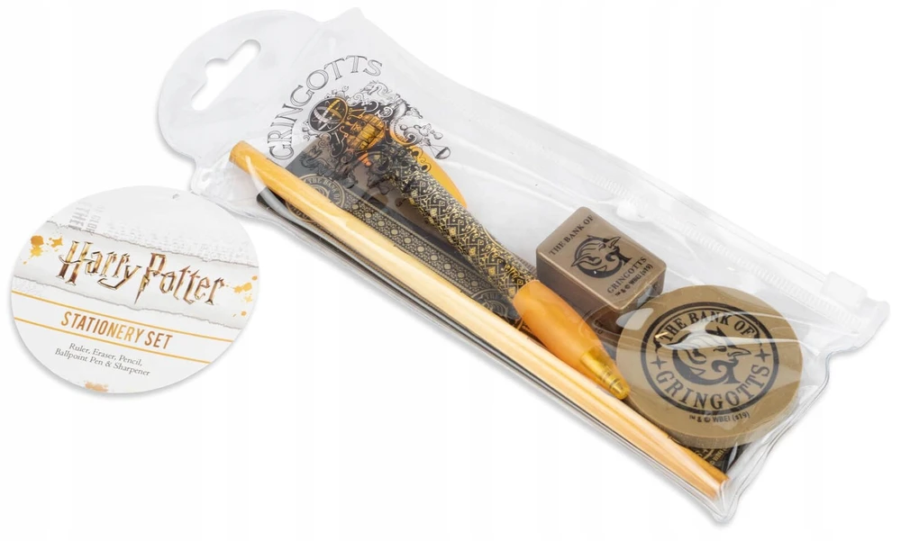 Pyramid Harry Potter "gringotts" mokyklinis rinkinys 5in1