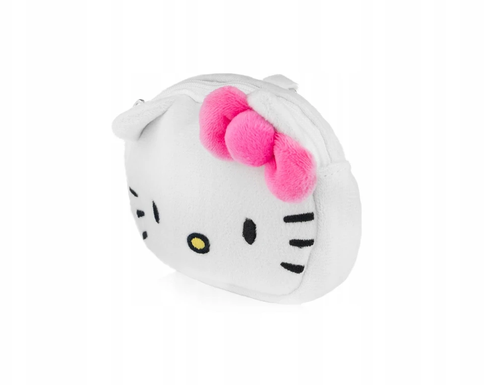 Pyramid Hello Kitty pliušinė piniginė mergaitėms. Maža piniginė