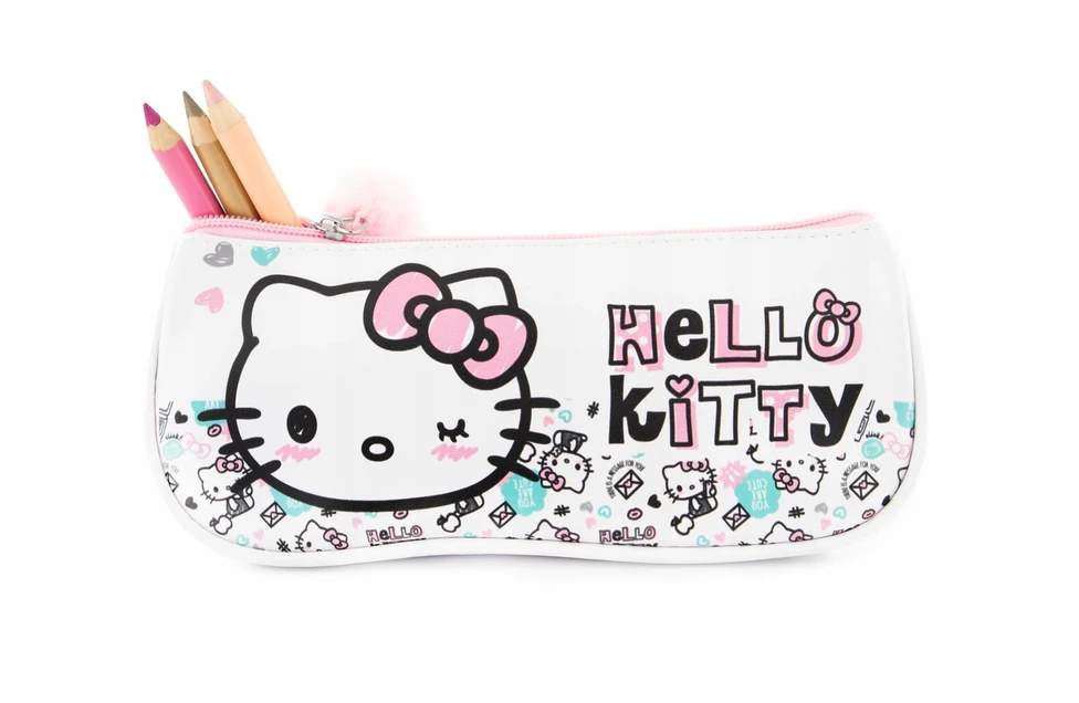 Pyramid Hello Kitty rašiklinė mergaitėms - mokyklinė dėklas
