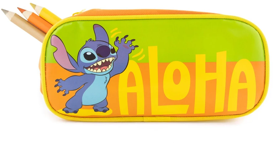 Pyramid Lilo ir Stitch pieštukinė vaikams – talpi ir originali