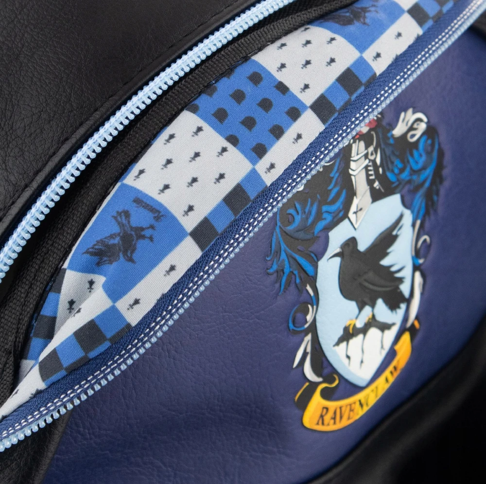 Pyramid Piramidė Tarptautinis Harry Potter, GRYFFINDOR, HUFFLEPUFF, RAVENCLAW & Tamsiųjų Menų Mados Kuprinė - Prabangus Dirbtinis Oda, Unikali