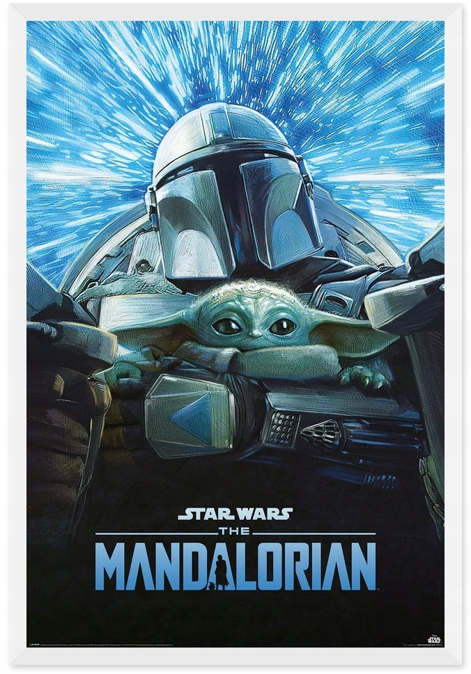 Pyramid Plakatas "the Mandalorian S3 Lightspeed" 61x91,5 cm