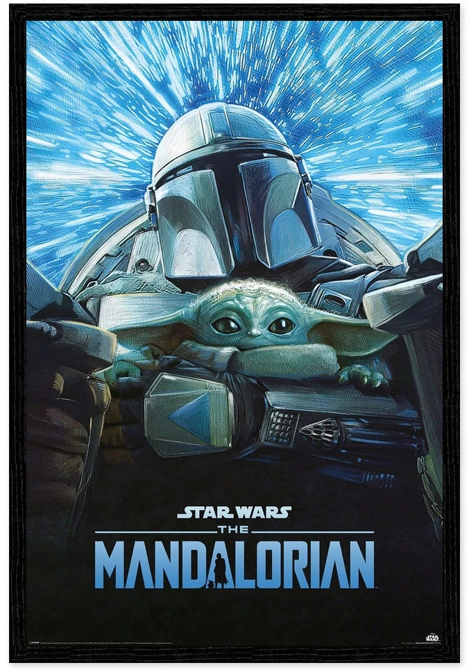 Pyramid Plakatas "the Mandalorian S3 Lightspeed" 61x91,5 cm