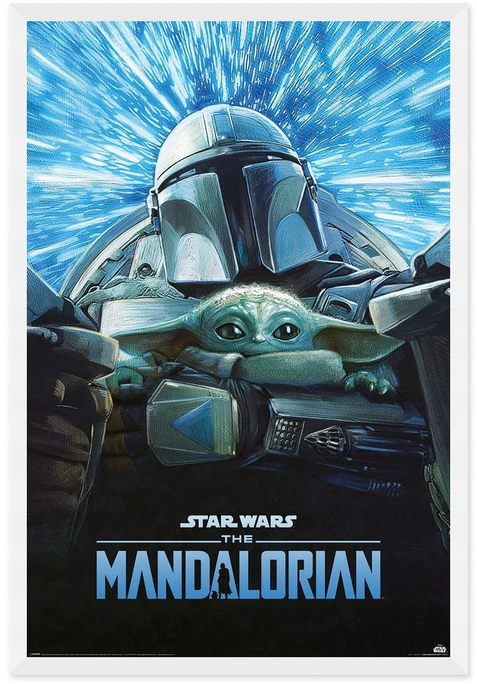 Pyramid Plakatas "the Mandalorian S3 Lightspeed" 61x91,5 cm