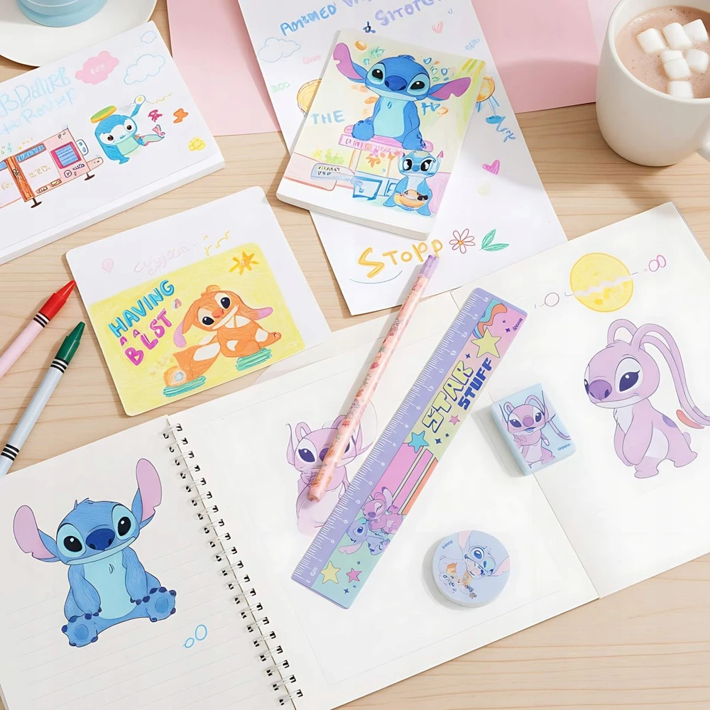 Pyramid Rinkinys mokykliniams reikmenims Lilo ir Stitch mergaitei