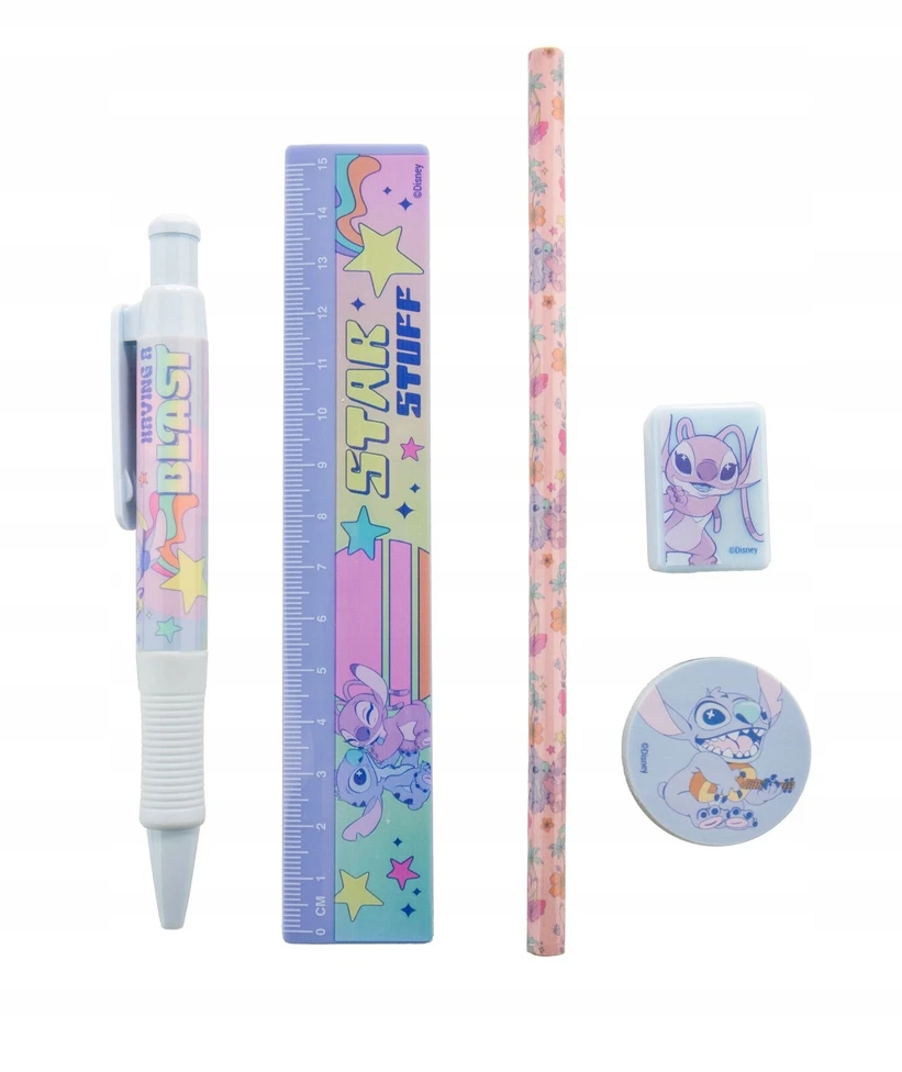 Pyramid Rinkinys mokykliniams reikmenims Lilo ir Stitch mergaitei