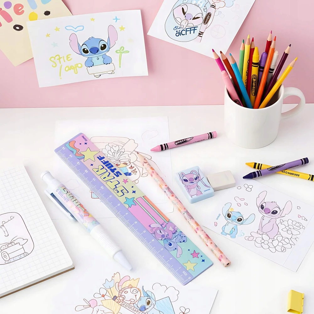 Pyramid Rinkinys mokykliniams reikmenims Lilo ir Stitch mergaitei