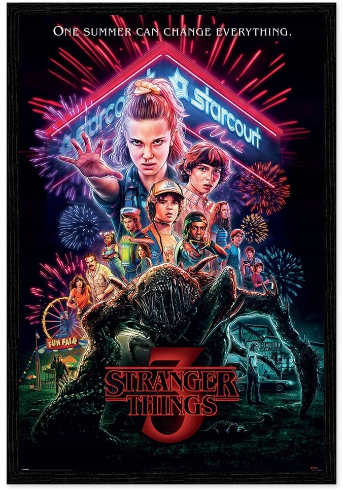 Pyramid Stranger Things Summer 1985, 61x91,5 cm