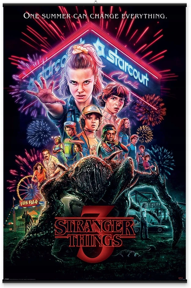Pyramid Stranger Things Summer 1985, 61x91,5 cm