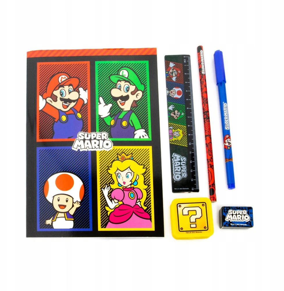 Pyramid Super Mario 4 spalvų rašymo priemonių rinkinys