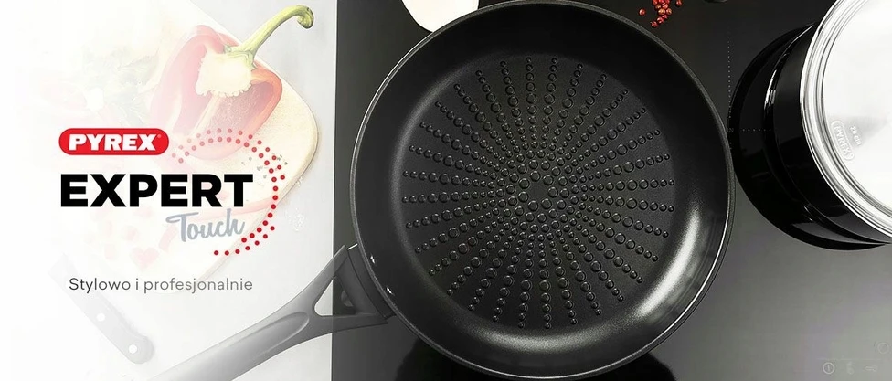 PYREX prikaistuvis su dangčiu Expert Touch, 20 cm