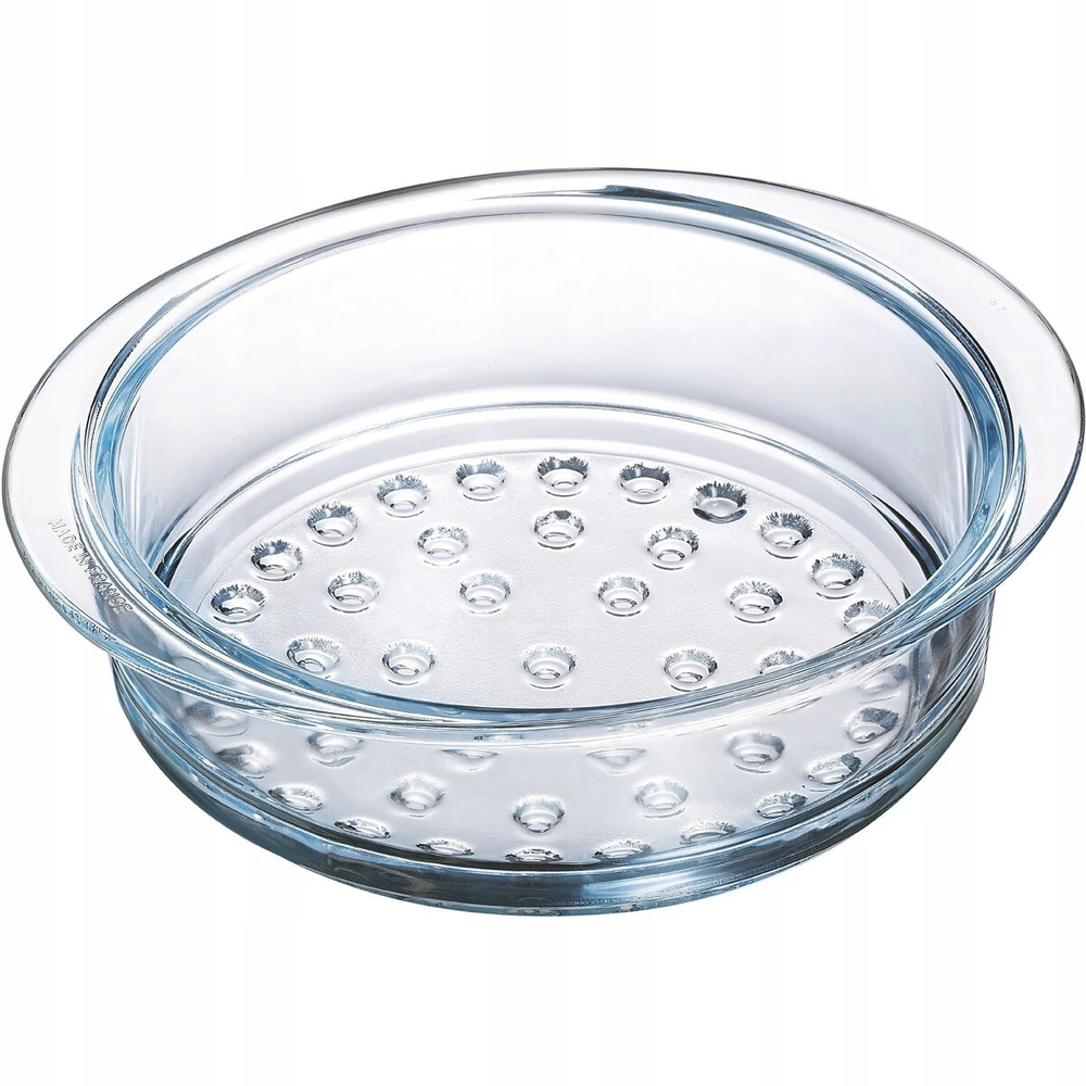 Pyrex STIKLINIS SIJETAS GARINIMO Įdėklui, KAIŠMAI ATSPARUS GARINIS 20cm 2L