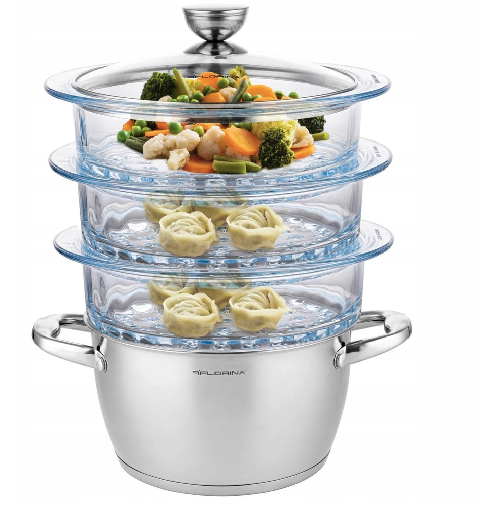 Pyrex STIKLINIS SIJETAS GARINTI KARŠIMUI ATSPARUS GARINIMO Įdėklas 20cm 2L 2 vnt.