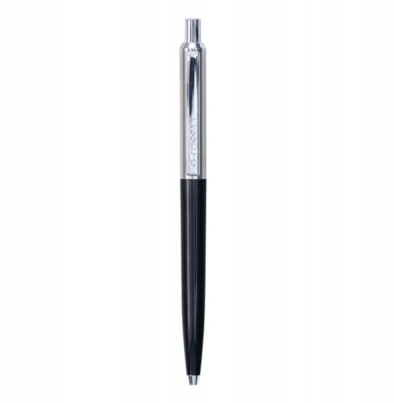 Q-connect Prestige Automatinis Tušinukas, 0.7mm, Juoda/sidabrinė