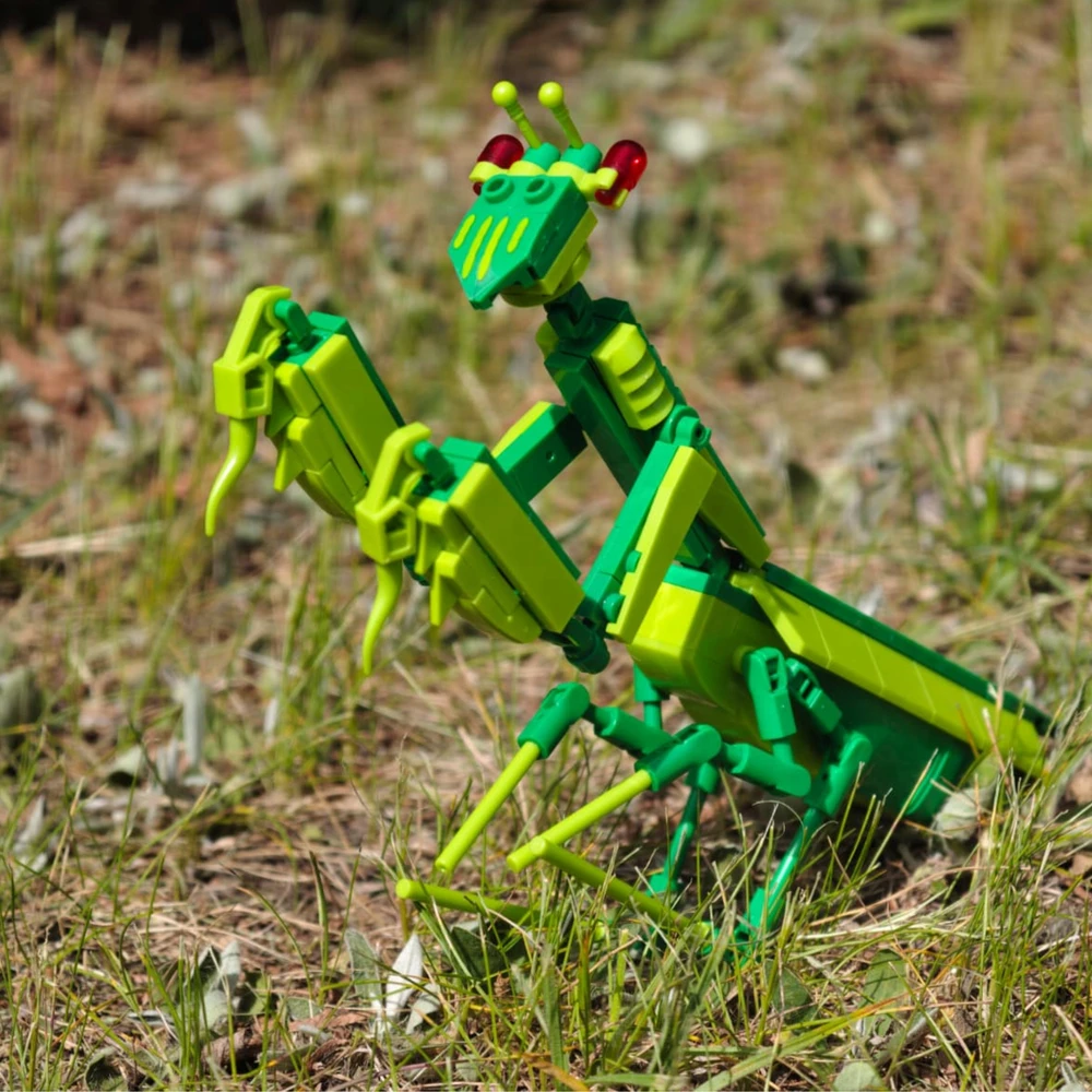 QBI Blokai - Mantis statybiniai blokeliai Vabzdžiai 167 vnt