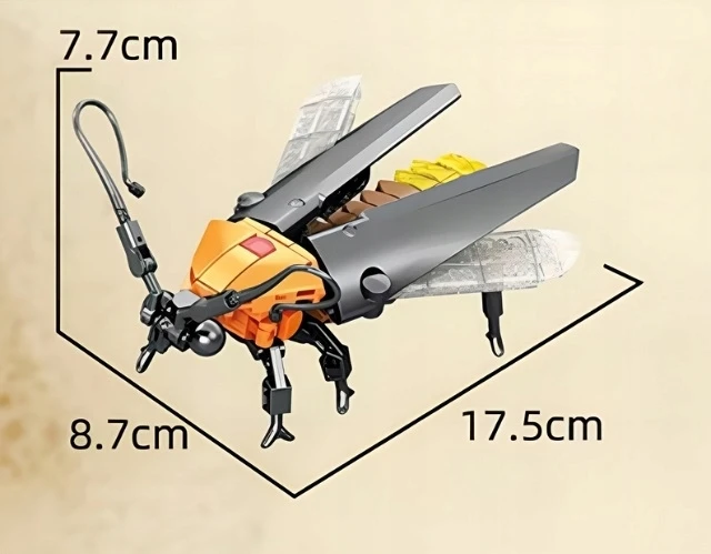 QBI Vabzdžių kaladėlės - Firefly statybiniai blokeliai Vabzdžiai 156 vnt