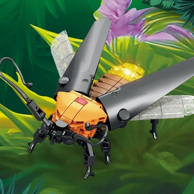 QBI Vabzdžių kaladėlės - Firefly statybiniai blokeliai Vabzdžiai 156 vnt