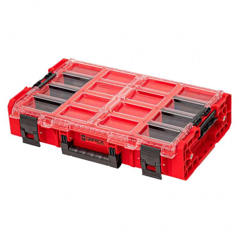 Q-Brick QBRICK ONE smulkmenų dėtuvė XL 2.0 Raudonas