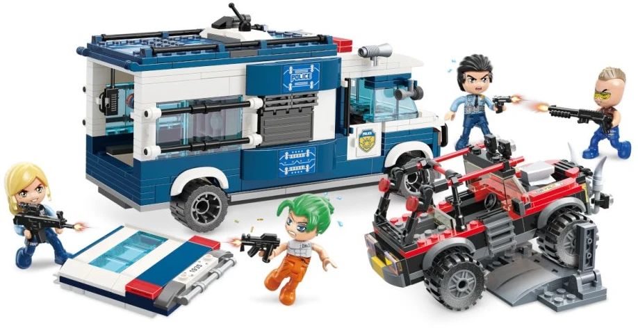 Qman Bricks kalėjimo konvojaus apiplėšimas 608 vnt