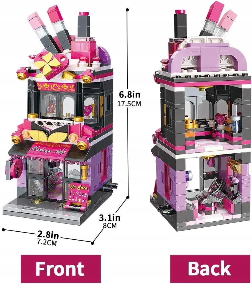 Qman Konstrukciniai blokeliai Drogeria Trendy Cosmetics Store 348 vnt. kaip dovana
