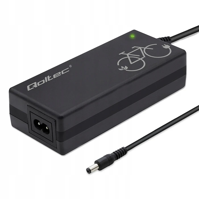 Įkroviklis - Qoltec 50760 E-dviračiams 36V/42V 2A Juodas