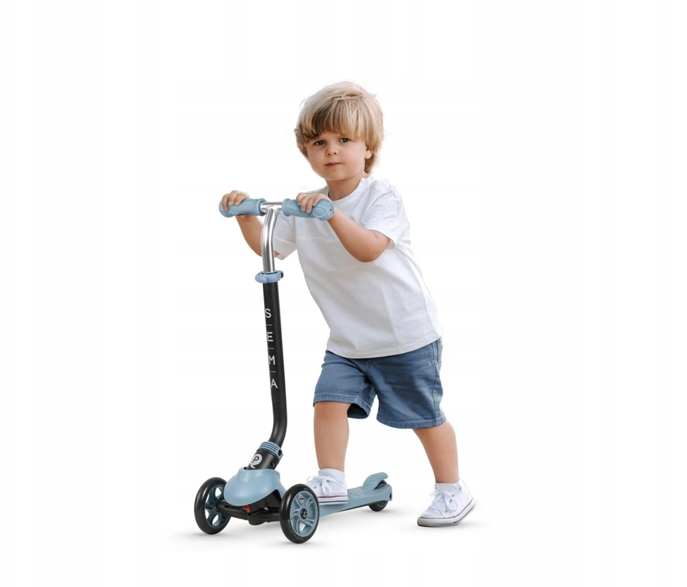 MILLY MALLY 6311 Qplay Sema Evo 3in1 dangaus mėlynas paspirtukas