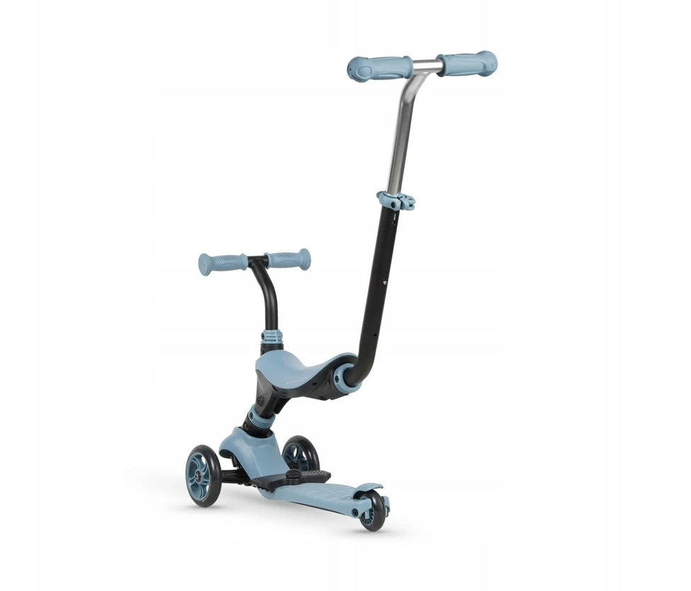 MILLY MALLY 6311 Qplay Sema Evo 3in1 dangaus mėlynas paspirtukas