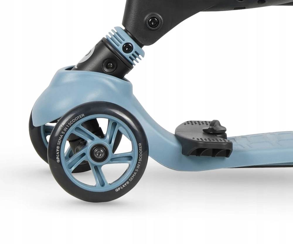 MILLY MALLY 6311 Qplay Sema Evo 3in1 dangaus mėlynas paspirtukas