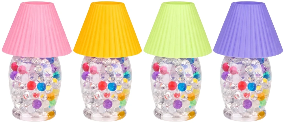 Quatro Naktinė lempa LED Z KULKAMI ZAPACHOWYMI KOLOROWA NA BATERIE