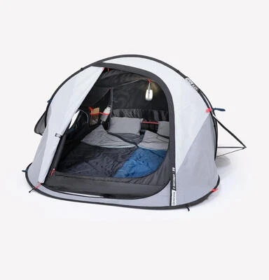 Quechua Kechua 2 Seconds Fresh&Juodas 2 asmenų kempingo palapinė