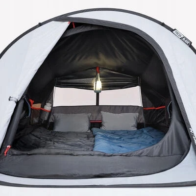 Quechua Kechua 2 Seconds Fresh&Juodas 2 asmenų kempingo palapinė