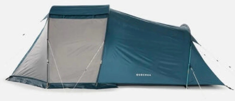 QUECHUA MH100 XXL turistinė kempingo palapinė, 4 asmenims, LENGVAS SURENGIMAS