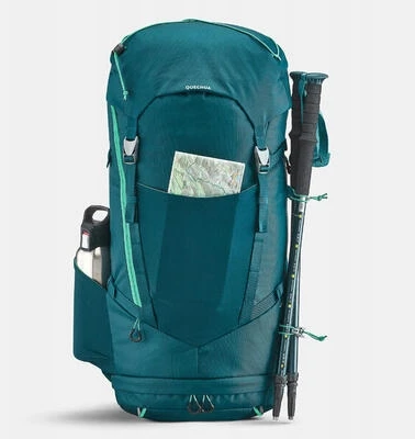 Quechua Vaikiška žygio kuprinė, MH500 40 litrų + 10 litrų