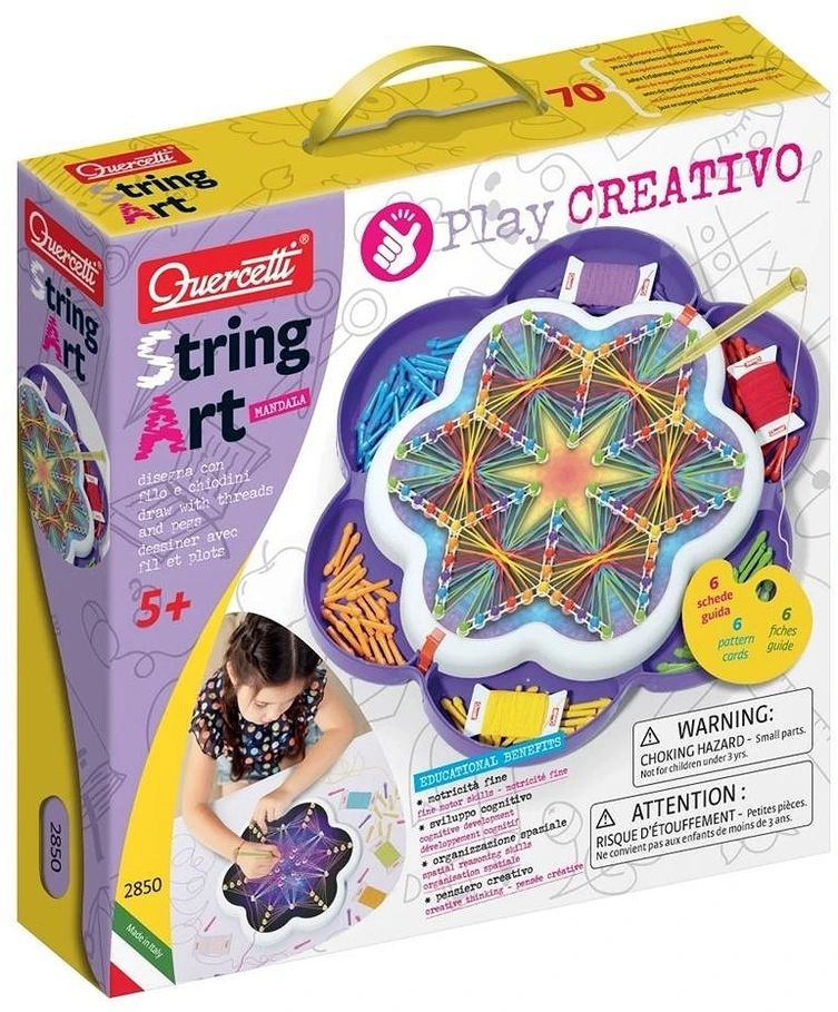 Quercetti Styginių meno mandala – kūrybinės pramogos