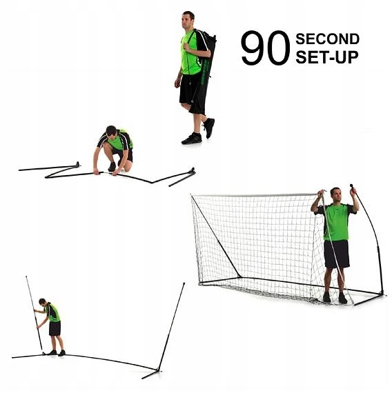 Quickplay Greitai surinkami futbolo vartai Kickster Academy Futsal (matmenys 3 x 2 m)