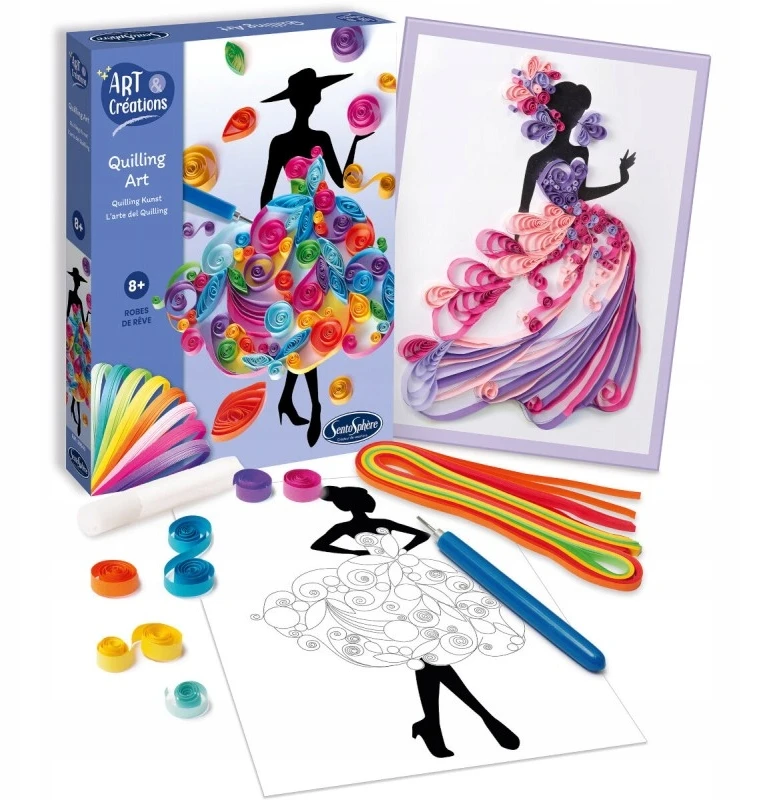 Quilling suknelės vaikams +8 SentoSphere