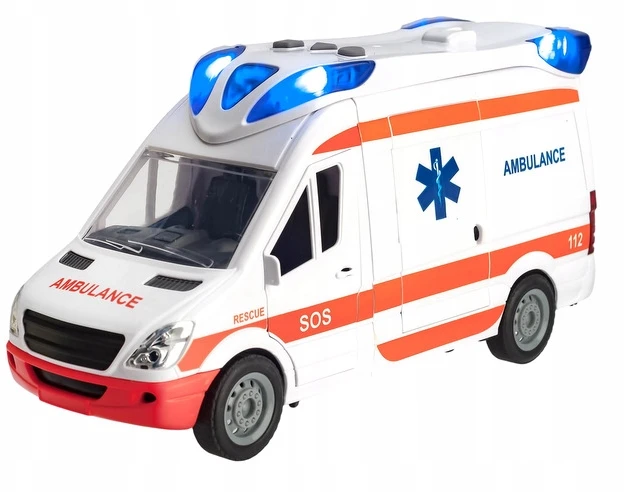 Qulki Automobilis Greitosios medicinos pagalbos automobilis Greitosios pagalbos autobusas važiuoja atidarant duris su neštuvais